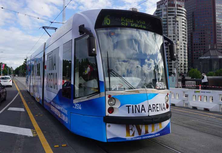 Yarra Trams Combino 3514 Evita